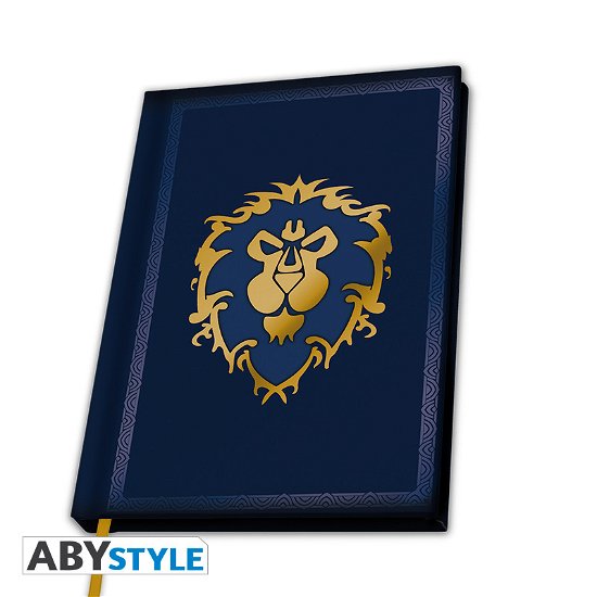 Cover for Abystyle · World Of Warcraft - A5 Notebook Alliance X4 (PC) (2019)