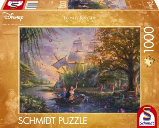 Cover for Disney · Disney Pocahontas 1000Pc Jigsaw Puzzle (Thomas Kinkade) (Pussel) (2021)