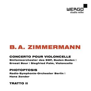 Cover for Zimmermann / Palm / Radio-sym-orch Berlin / Bour · Cello Concerto (CD) (2012)