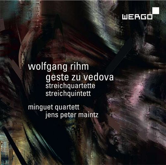 Cover for Rihm / Minguet Quartett / Maintz · Geste Zu Vedova (CD) (2017)