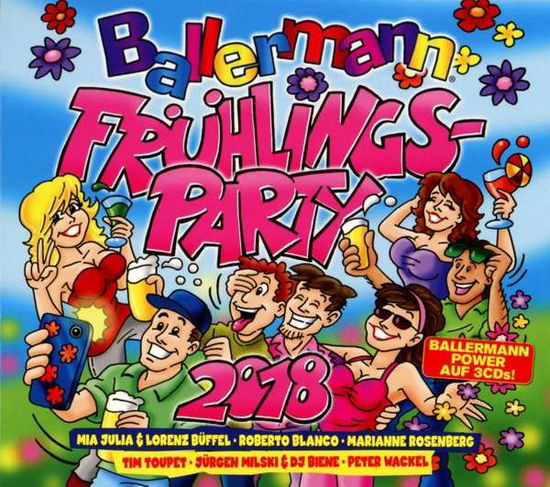 Ballermann Frühlingsparty 2018 - V/A - Música - PARTYKOENIG - 4032989442621 - 23 de febrero de 2018