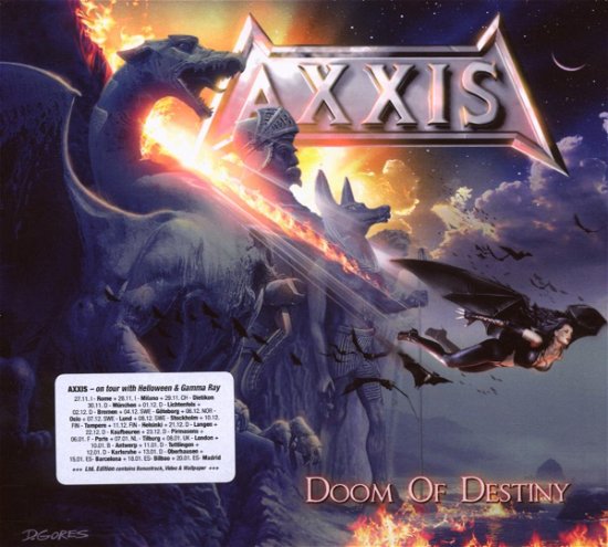 Cover for Axxis · Doom of Destiny (CD) [Limited edition] [Digipak] (2007)