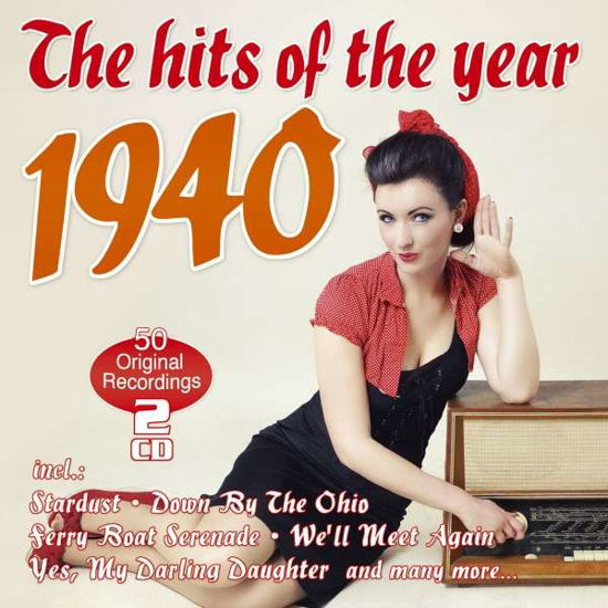 Cover for The Hits of the Year 1940 (CD) (2020)