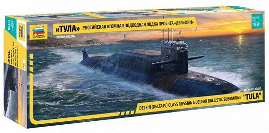 Cover for Zvezda · ZVEZDA - Tula Submarine Delfin / delta Iv Class (1/20) * (Legetøj)