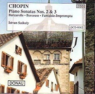 Cover for Fryderyk Chopin · Piano Sonatas HNos- 2 &amp; 3 (CD)