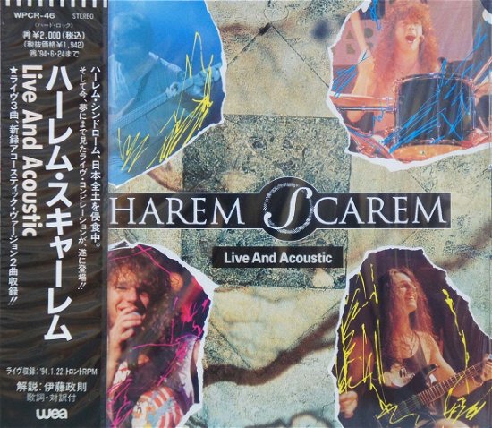 Cover for Harem Scarem · Live and Acoustic (CD)