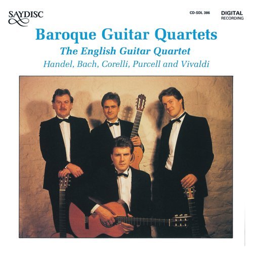 Cover for Handel / Bach / Vivaldi / English Guitar Quartet · Baroque Guitar Quartets (CD) (1994)