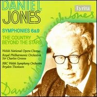 Cover for Daniel Jones · Symphonies 6 &amp; 9 - Bryden Thomson (CD) (2018)