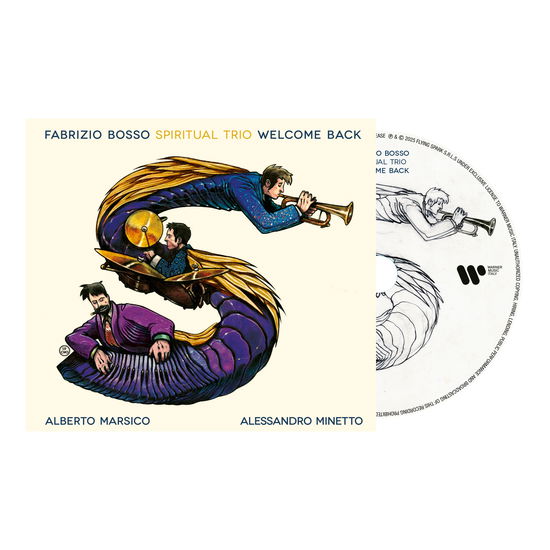 Cover for Fabrizio Bosso · Welcome Back (CD) (2025)