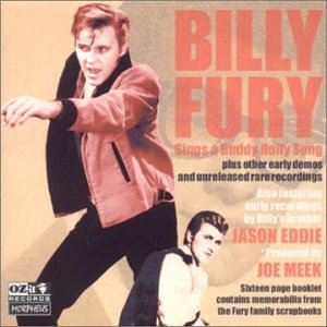Cover for Billy Fury · Sings a Buddy Holly Song (CD) (2001)