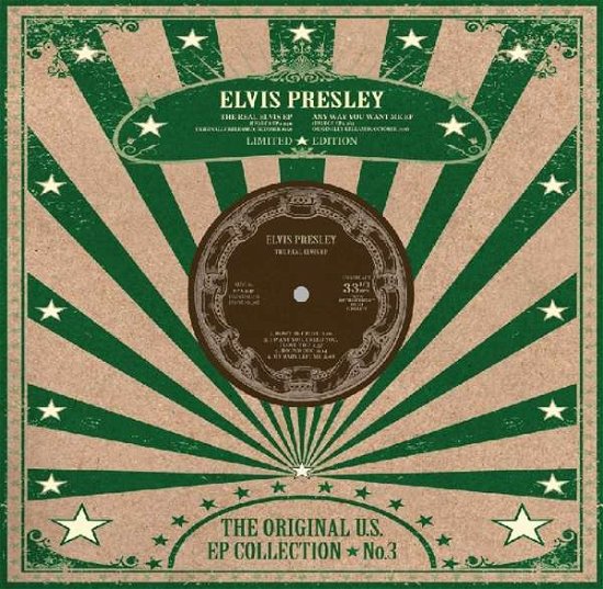 Us EP Collection Vol 3 - Elvis Presley - Musikk - REEL TO REEL - 5036408201621 - 22. juni 2018