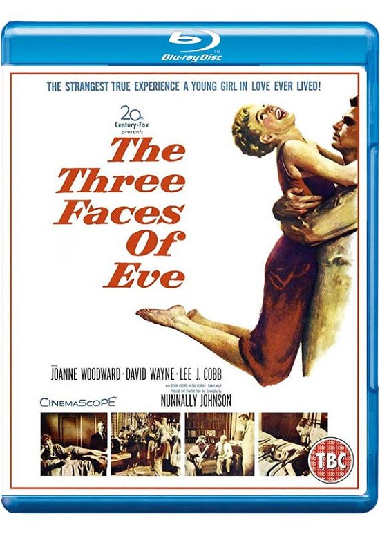 Cover for The Three Faces of Eve Dual Format Edition · The Three Faces of Eve DVD + (Blu-ray) [Dual Format edition] (2018)