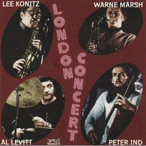 Cover for Konitz Lee · Konitz Lee / Warne Marsh-London Concert (CD) (2008)