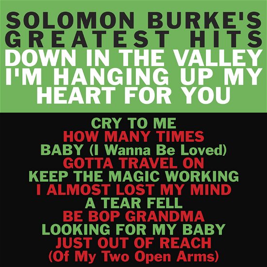 Cover for Solomon Burke · Solomon Burkes Greatest Hits (CD) (2013)