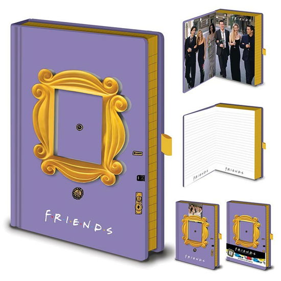 Friends (Frame) A5 Premium Notebook - Friends - Produtos - PYRAMID INTERNATIONAL - 5051265735621 - 30 de janeiro de 2024
