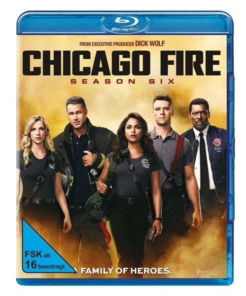 Cover for Jesse Spencer,taylor Kinney,monica Raymund · Chicago Fire-staffel 6 (Blu-ray) (2018)