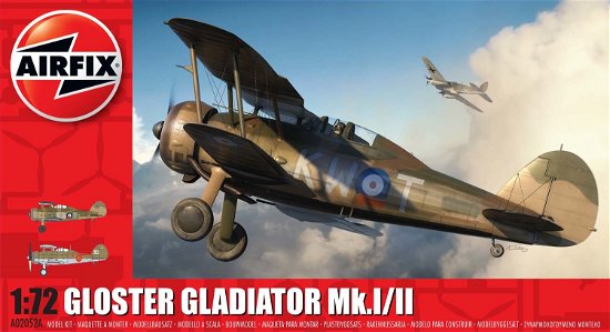 Gloster Gladiator Mk.i / mk.ii - Airfix - Merchandise - Airfix-Humbrol - 5055286659621 - 