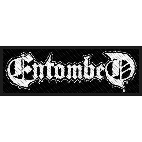 Cover for Entombed · Logo (Patch) [Black edition] (2019)