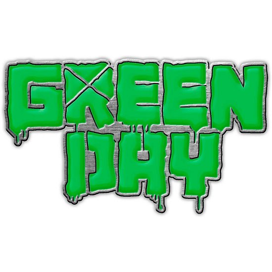Green Day Pin Badge: Logo (Enamel In-Fill) - Green Day - Koopwaar -  - 5056365717621 - 