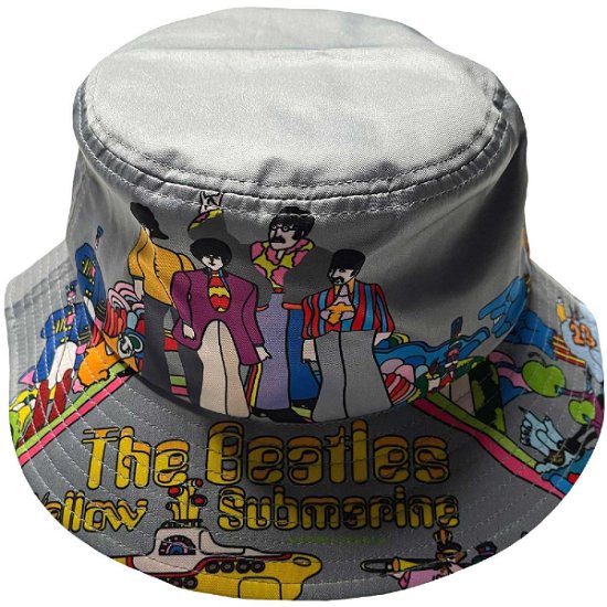 The Beatles Unisex Bucket Hat: Yellow Submarine (Large / X-Large) - The Beatles - Merchandise -  - 5056561076621 - 