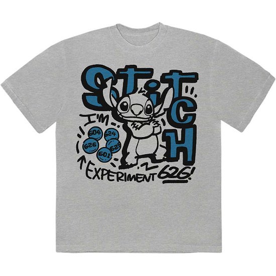 Lilo & Stitch Unisex T-Shirt: Stitch Experiment - Lilo & Stitch - Merchandise -  - 5056737226621 - 