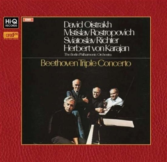 Cover for Karajan,herbert &amp; Berlin Philharmonic Orchestra · Beethoven Triple Concerto (CD) (2013)