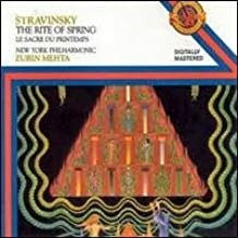 Cover for New York Philharmonic / Metha Zubin · The Rite of Spring / Le Sacre Du Printemps (CD) (1987)