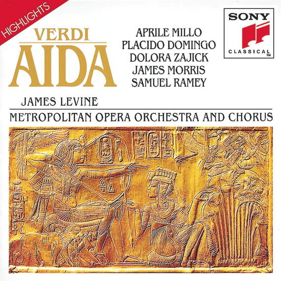 Cover for Metropolitan Opera Orchestra and Chorus / Levine James · Highlights from Aida (CD) (1994)