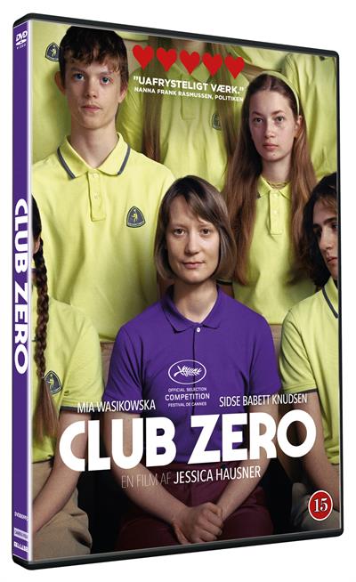 Cover for Mia Wasikowska Sidse Babett Knudsen · Club Zero (DVD) (2024)