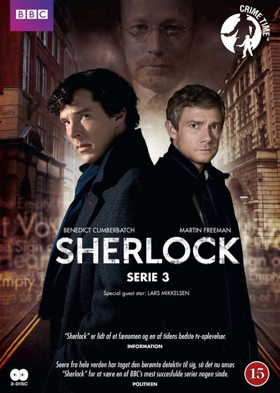 Cover for Sherlock · Sherlock 3 (DVD) (2014)
