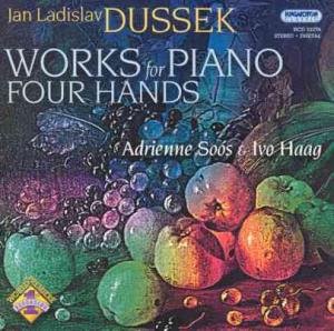 Cover for J.L. Dussek · Works for Piano 4 Hands (CD) (2011)