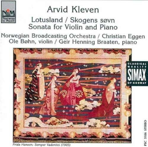 Cover for Kleven / Bohn / Braaten / Eggen / Nwbo · Lotusland / Sleeping Forest / Violin Sonata (CD) (1992)