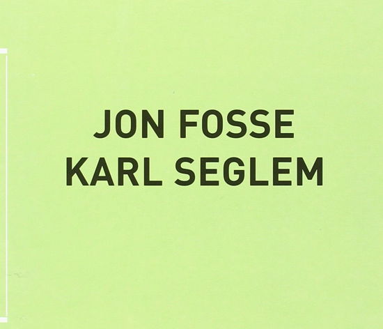 Cover for Karl Seglem · Dikt (CD) [Box set] (2013)