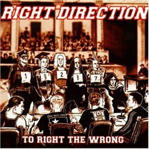 Cover for Right Direction · To Right the Wrong (CD)