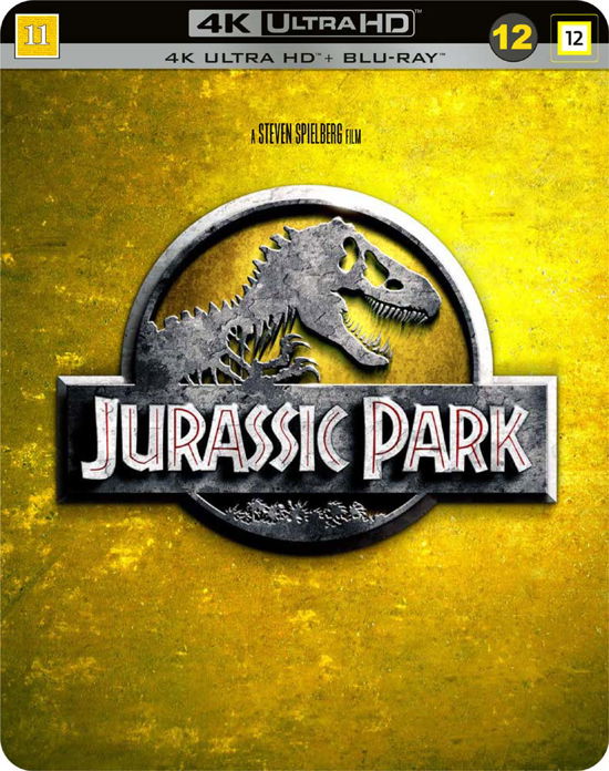 JURASSIC PARK - Steelbook - Jurassic Park - Elokuva - Universal - 7333018022621 - maanantai 13. kesäkuuta 2022