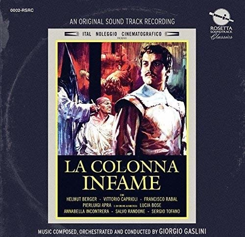Cover for Giorgio Gaslini · La Colonna Infame / O.s.t. (CD) (2018)