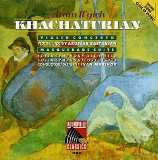 Cover for Khachaturian · Violin Concerto / Masquerade Suite (CD) (1995)