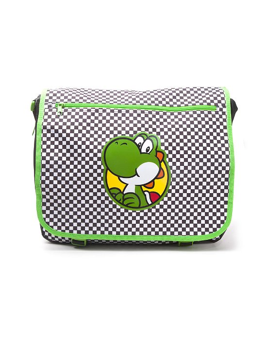 NINTENDO - Yoshi Chekered Messenger Bag - Difuzed - Merchandise -  - 8718526226621 - February 7, 2019