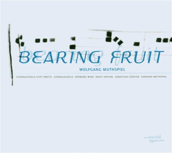Cover for Muthspiel Wolfgang (D. Jopling S. Gurt · Wolfgang Muthspiel-bearing Fruit (CD) (2011)