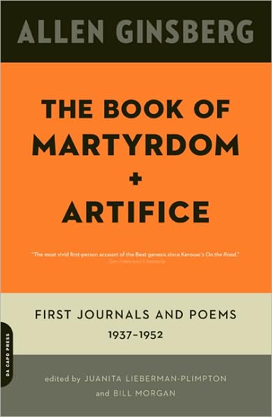 Cover for Allen Ginsberg · The Book of Martyrdom and Artifice: First Journals and Poems: 1937-1952 (Paperback Bog) (2008)