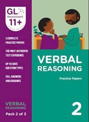 11+ Practice Papers Verbal Reasoning Pack 2 (Multiple Choice) - GL Assessment - Books - GL Assessment - 9780708727621 - January 2, 2019