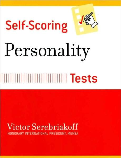 Cover for Victor Serebriakoff · Self-scoring Personality Tests (Self-scoring Tests) (Paperback Book) (1996)