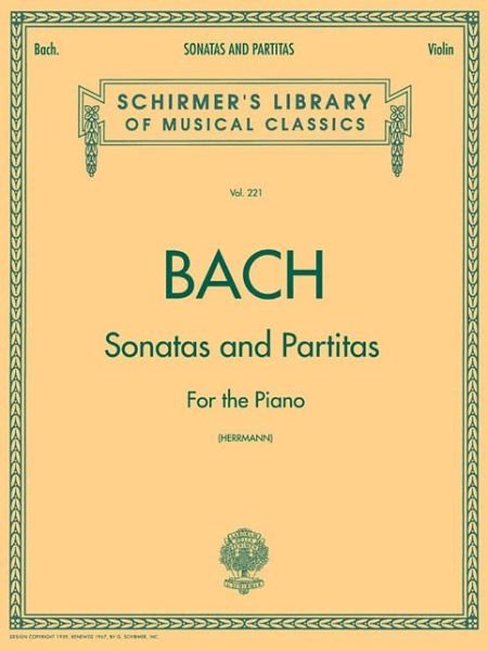 Bach; Sonatas and Partitas for Violin - Johann Sebastian Bach - Libros - Notfabriken - 9780793554621 - 28 de julio de 2017