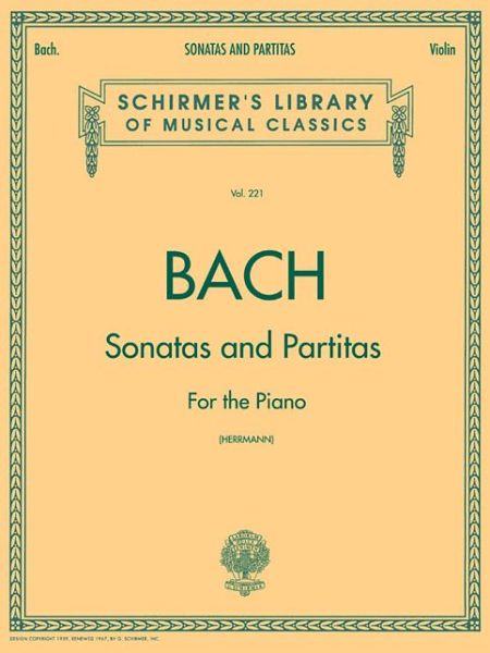 Bach; Sonatas and Partitas for Violin - Johann Sebastian Bach - Books - Notfabriken - 9780793554621 - July 28, 2017