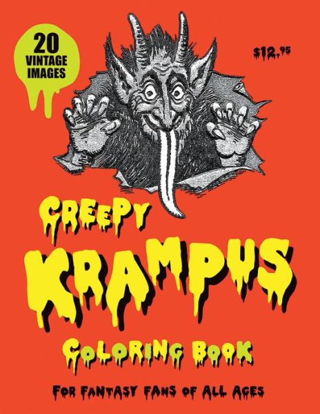 Cover for Monte Beauchamp · Creepy Krampus Coloring Book (Pocketbok) (2016)