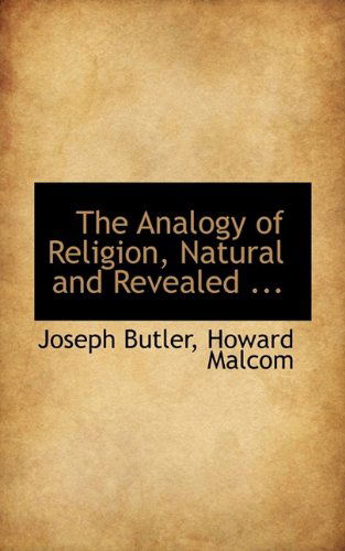 Cover for Joseph Butler · The Analogy of Religion, Natural and Revealed ... (Paperback Book) (2009)