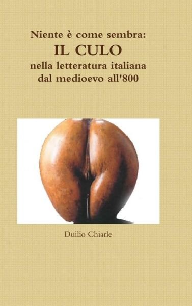 Cover for Duilio Chiarle · Niente E Come Sembra: Il Culo Nella Letteratura Italiana Dal Medioevo All'800 (Hardcover Book) (2011)