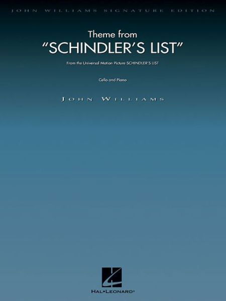 Cover for Williams · Th.Schindler's List.HL04491831 (Buch) (2018)