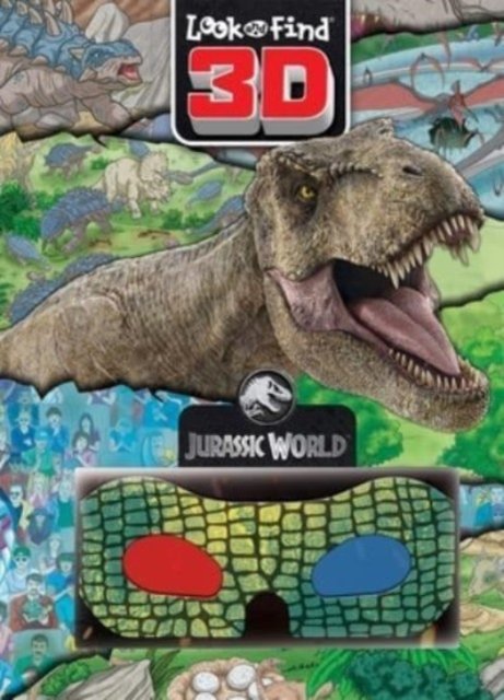 Cover for P I Kids · Jurassic World Look And Find 3D (Innbunden bok) (2023)