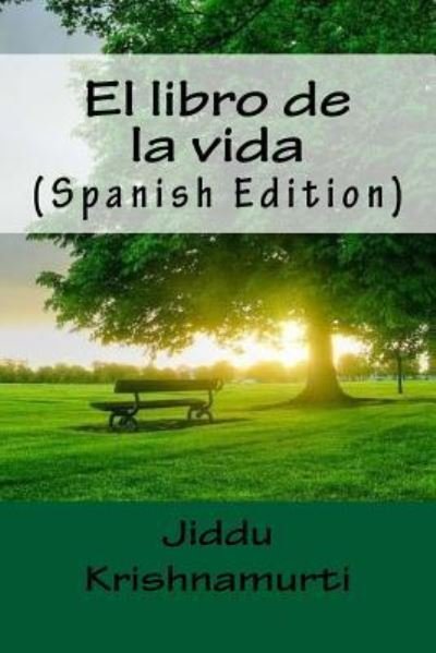Cover for Jiddu Krishnamurti · El libro de la vida (Paperback Book) (2016)